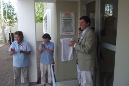 Inauguración de nuestra casa propia.